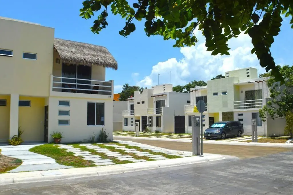 CASA MARIN PALMA REAL Puerto Morelos Villa Сasa de vacaciones