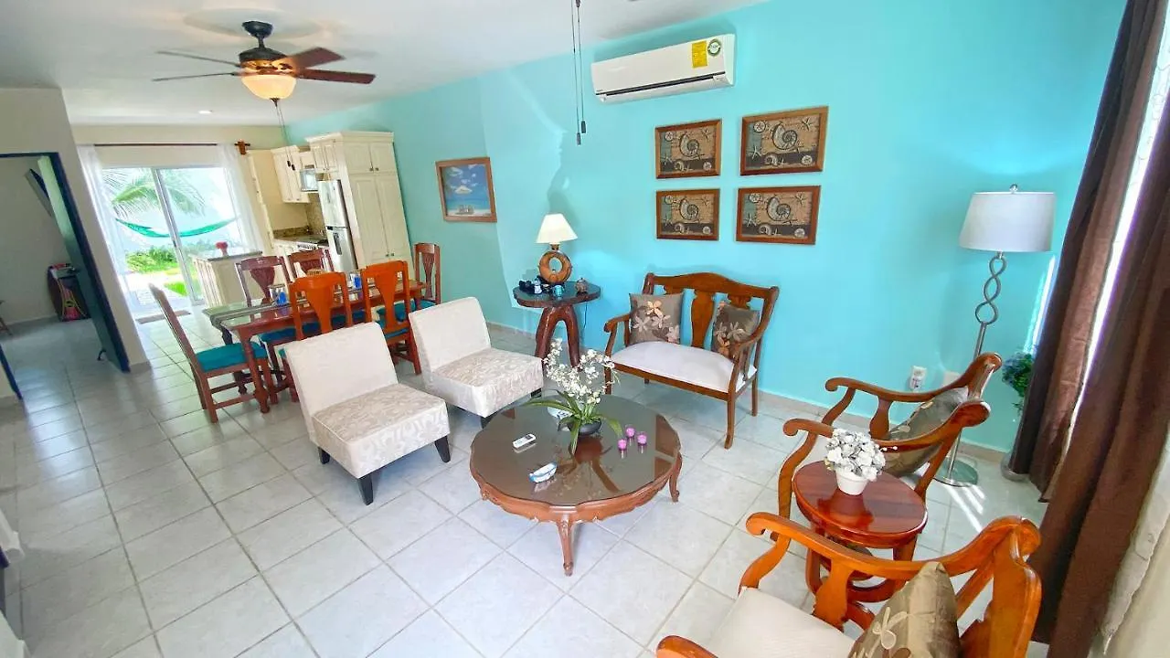 CASA MARIN PALMA REAL Puerto Morelos Villa Сasa de vacaciones