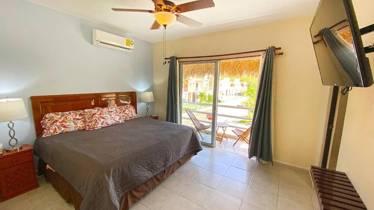 Сasa de vacaciones CASA MARIN PALMA REAL Puerto Morelos Villa México